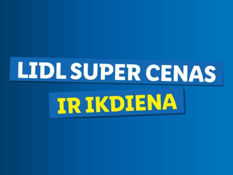 lidl akcijas un piedāvājumi.